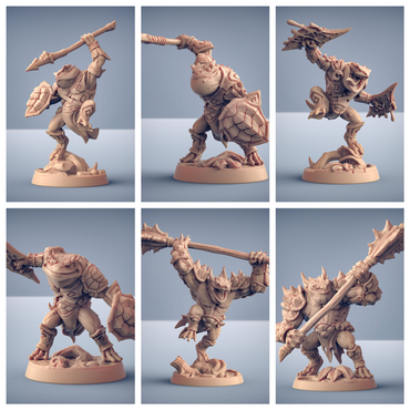 3D Printed Artisan Guild Modulars Gurunda Swamp Gurunda 28mm 32mm (Online Only)