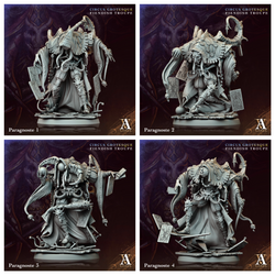 3D Printed Archvillain Games Paragnoste Circus Grotesque Fiendish Troupe 28 32mm D&D (Online Only)