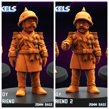 3D Printed Papsikels Organic Toy Kaser Friend Set SEPTEMBER 2024 CYBERPUNK 28mm 32mm (Online Only)