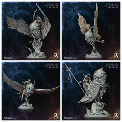 3D Printed Archvillain Games Selenoprosopos Moondance - Shadows of Argantos 28 32mm D&D (Online Only)
