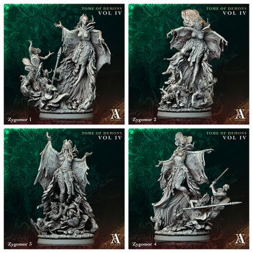 3D Printed Archvillain Games Zygomor Tome of Demons Vol IV 28 32mm D&D (Online Only)