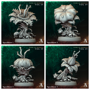 3D Printed Archvillain Games Sporebloom Tome of Demons Vol IV 28 32mm D&D (Online Only)