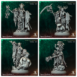 3D Printed Archvillain Games Spore Cardinal Tome of Demons Vol IV 28 32mm D&D (Online Only)
