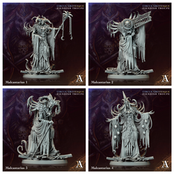3D Printed Archvillain Games Malcantarius Circus Grotesque Fiendish Troupe 28 32mm D&D (Online Only)