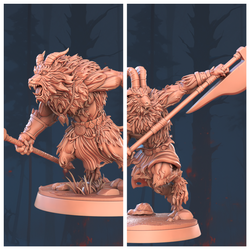 3D Printed STL Miniatures Grevik Set 28 - 32mm War Gaming D&D (Online Only)