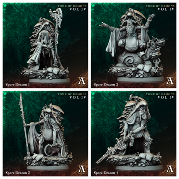 3D Printed Archvillain Games Spore Deacon Tome of Demons Vol IV 28 32mm D&D (Online Only)