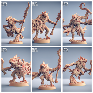 3D Printed Artisan Guild Death-Tide Jurakins Set Death-Tide Jurakin 28mm 32mm (Online Only)