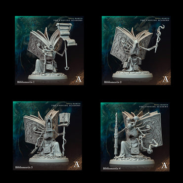 3D Printed Archvillain Games Bibliomortis Stoa Mortis The Undying Academy 28 32mm D&D (Online Only)