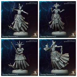 3D Printed Archvillain Games Keening Chantmaven Gravebound Queen's Wail 28 32mm D&D (Online Only)