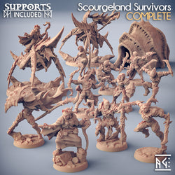 3D Printed Artisan Guild Nanaari the Wise Woman Scourgeland Survivors 28mm 32mm (Online Only)