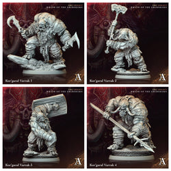3D Printed Archvillain Games Kor'garal Varrak Orc Legacy Wrath of the Grimskorn 28 32mm D&D (Online Only)