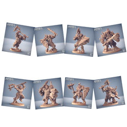 3D Printed Artisan Guild Modular Frostmetal Clan Frostmetal Clan 28mm 32mm (Online Only)