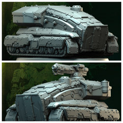 3D Printed Archvillain Games Argo Warthog APC Morior Invictus Argo Commando 28 32mm D&D (Online Only)