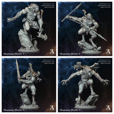 3D Printed Archvillain Games Moonmane Howler Moondance - Shadows of Argantos 28 32mm D&D (Online Only)