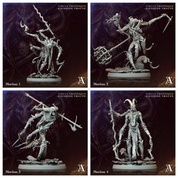 3D Printed Archvillain Games Moritus Circus Grotesque Fiendish Troupe 28 32mm D&D (Online Only)