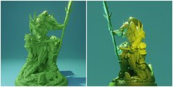 3D Printed Nafarrate Orc Set Orcs Army 28 32 mm D&D (Online Only)