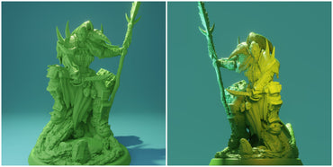 3D Printed Nafarrate Orc Set Orcs Army 28 32 mm D&D (Online Only)