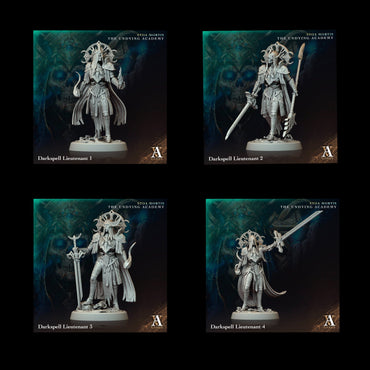 3D Printed Archvillain Games Darkspell Lieutenant Stoa Mortis The Undying Academy (Online Only)