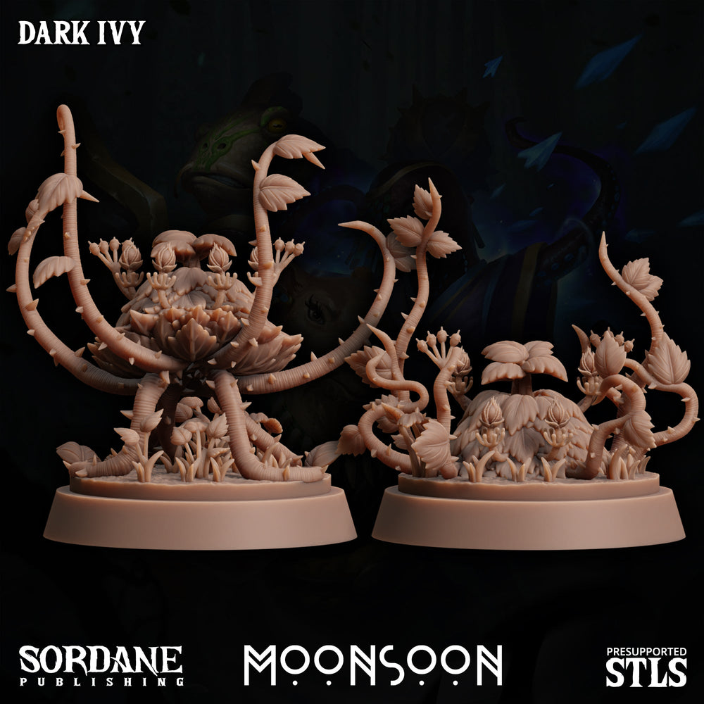 3D Printed Sordane Publishing Dark Ivy Moonsoon 28 32mm D&D (Online Only)