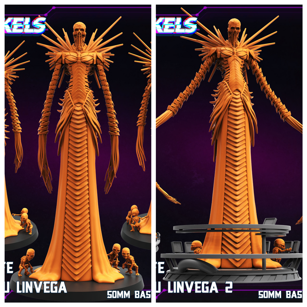 3D Printed Papsikels Silicon Life Davine Lu Linvega Set October 2024 Cyberpunk 28mm 32mm (Online Only)