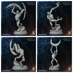 3D Printed Archvillain Games Moonshard Moondance - Shadows of Argantos 28 32mm D&D (Online Only)