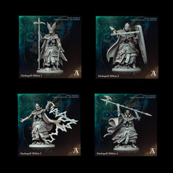 3D Printed Archvillain Games Darkspell Militia Stoa Mortis The Undying Academy (Online Only)