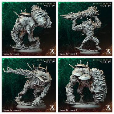 3D Printed Archvillain Games Spore Revenant Tome of Demons Vol IV 28 32mm D&D (Online Only)