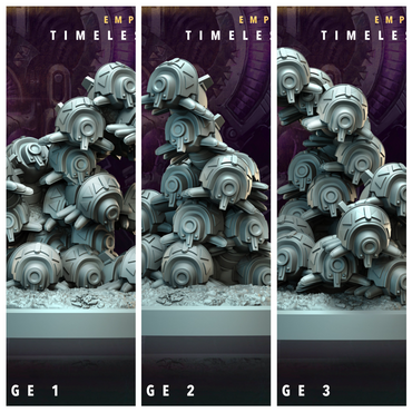 3D Printed Archvillain Games Necrophages Empire of Stars Timeless Trinity 28 32mm D&D (Online Only)