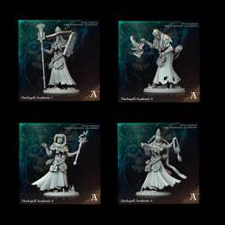 3D Printed Archvillain Games Darkspell Academic Stoa Mortis The Undying Academy 28 32mm D&D (Online Only)
