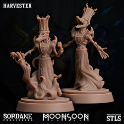 3D Printed Sordane Publishing Harvester Moonsoon 28 32mm D&D (Online Only)
