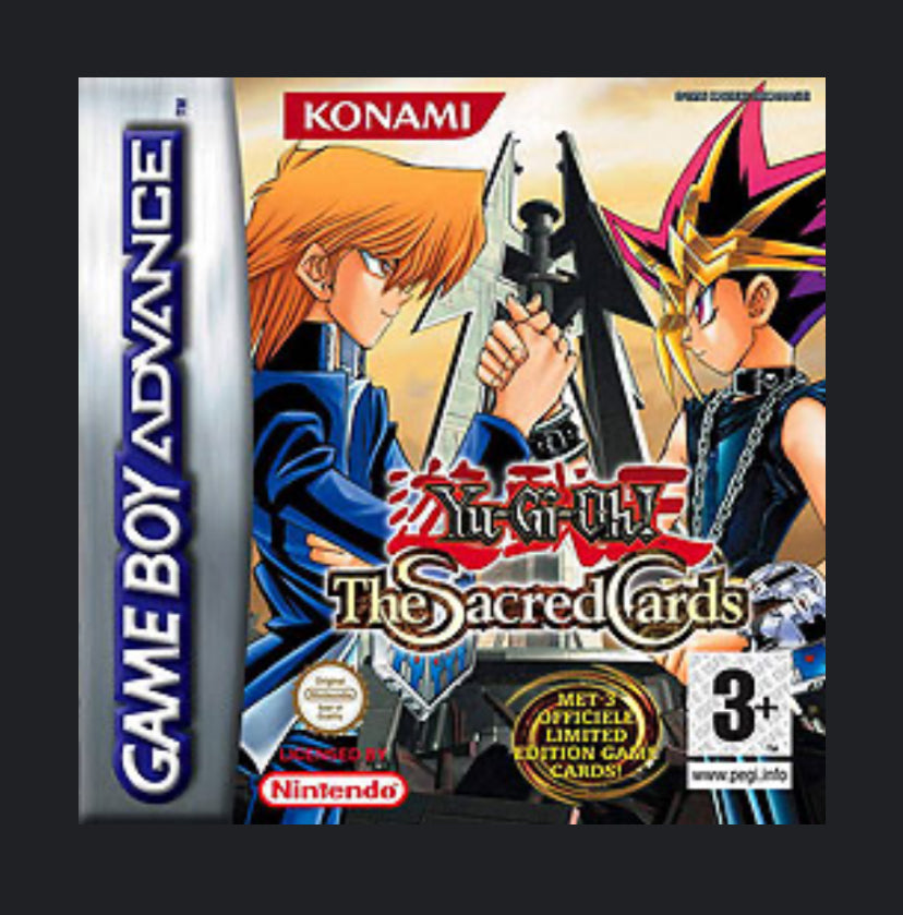 Yugioh The Sacred Cards | GBA (ONLINE ORDER ONLY)