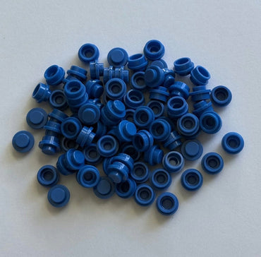 Blue 4073 1x1 Round Plate Brick – Choose Quantity – LEGO® Compatible Bulk Lot (ONLINE ORDER ONLY)
