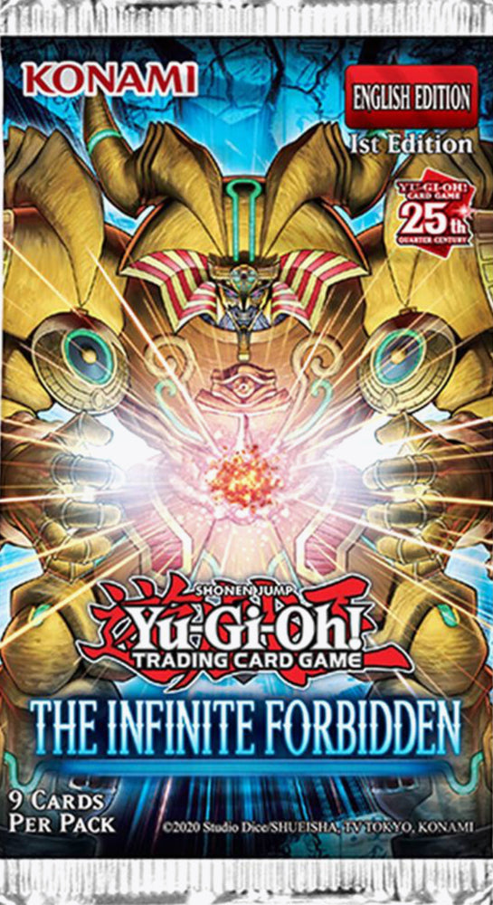 The Infinite Forbidden 1st Ed. Booster Pack | Yugioh | New (ONLINE ORDER ONLY)