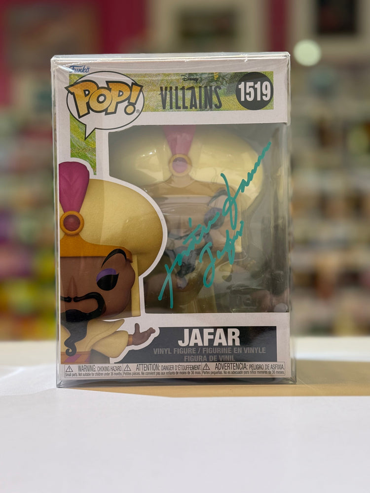 Funko POP! Disney Villains: Jafar 1515 SIGNED BY: Jonathan Freeman (ONLINE ORDER ONLY)