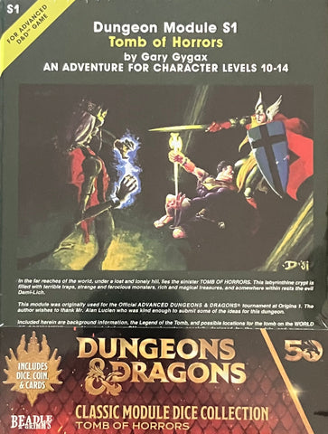 Classic Module Dice Collection: Tomb of Horrors (ONLINE ORDER ONLY)