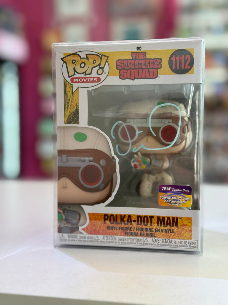 Funko POP! Movies: The Suicide Squad - Polka-Dot Man 1112 SIGNED by David Dastmalchian (ONLINE ORDER ONLY)
