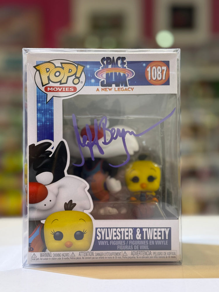 Funko POP! Movies: Space Jam a New Legacy - Sylvester & Tweety 1087 SIGNED BY: Jeff Bergman (ONLINE ORDER ONLY)