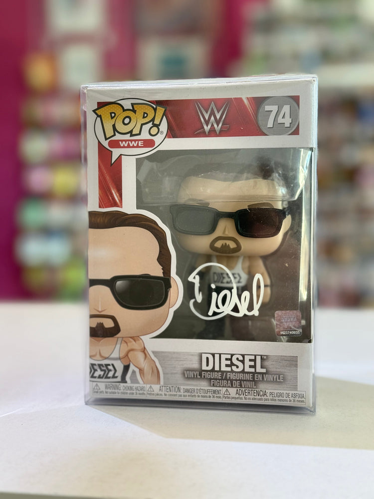 Funko Pop WWE Diesel 74 AUTOGRAPHED (ONLINE ORDER ONLY)
