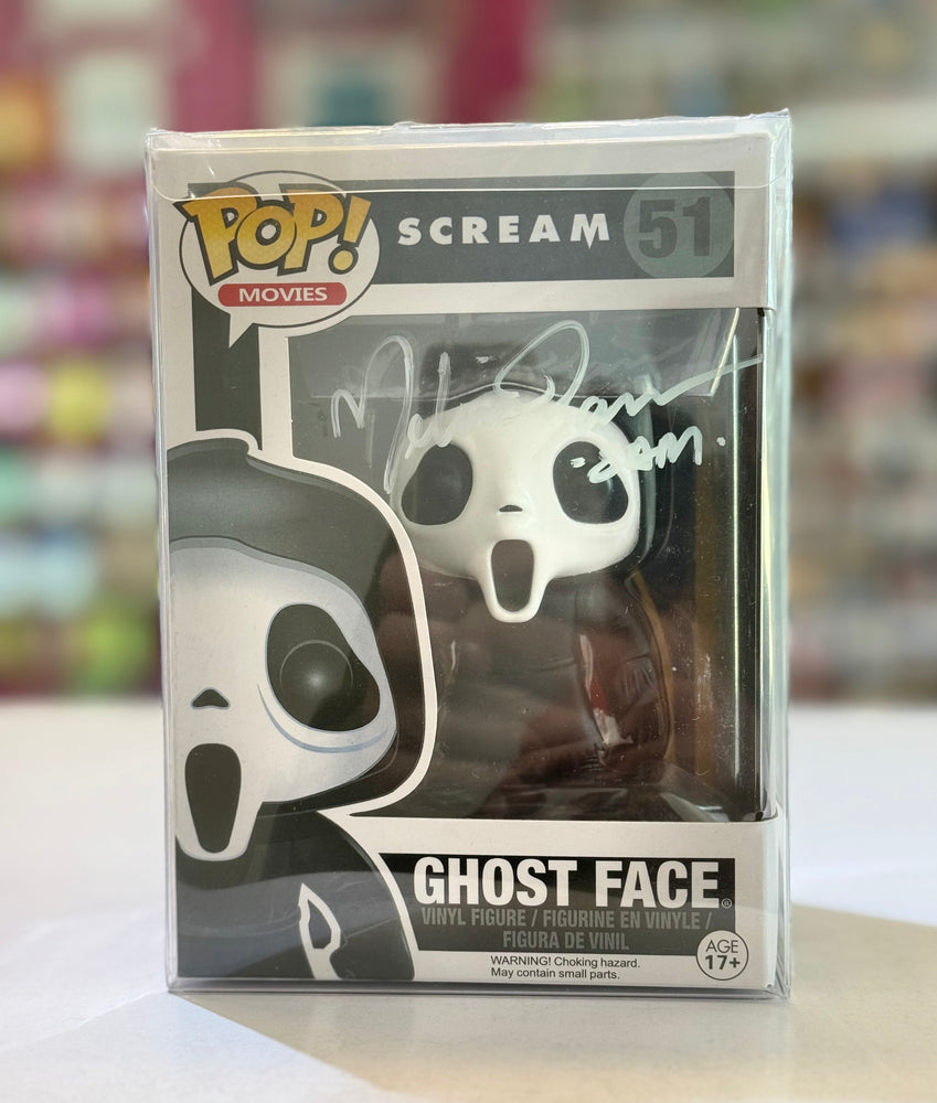 Funko POP! Movies: Scream - Ghost Face 51 SIGNED (ONLINE ORDER ONLY)