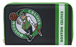 Loungefly NBA Boston Celtics Patch Icons Zip Around Wallet (ONLINE ORDER ONLY)