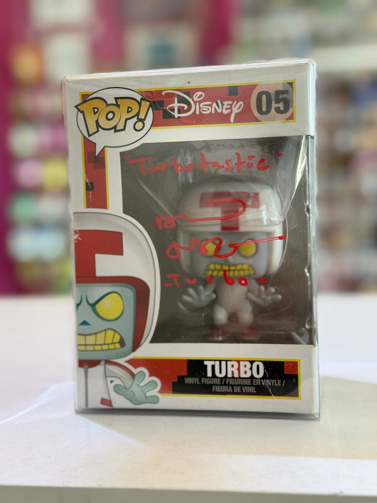 Funko POP! Disney: Turbo 05 SIGNED by Alan Tudyk (ONLINE ORDER ONLY)