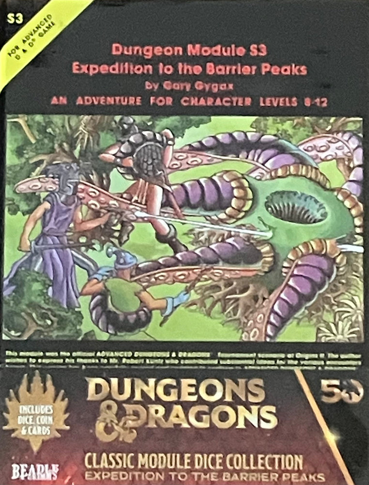 Classic Module Dice Collection: Expedition to the Barrier Peaks (ONLINE ORDER ONLY)