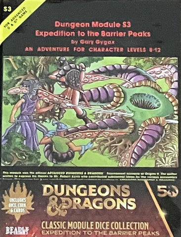Classic Module Dice Collection: Expedition to the Barrier Peaks (ONLINE ORDER ONLY)