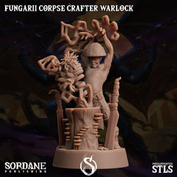 3D Printed Sordane Publishing Fungarii Corpse Crafter Warlock Monster Mayhem II 28 32mm D&D (Online Only)