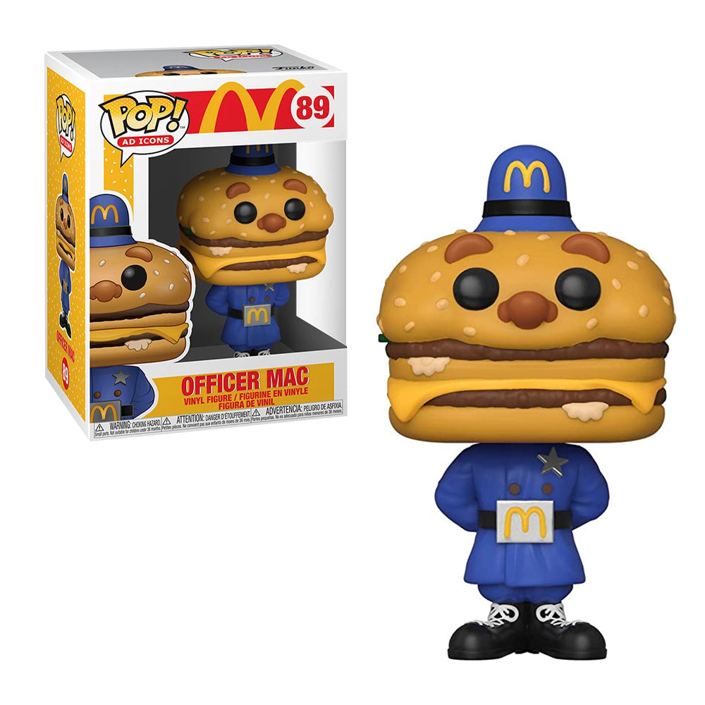 Funko POP! Ad Icons: McDonald's - Officer Big Mac Vinyl Figure #89 (ONLINE ORDER ONLY)