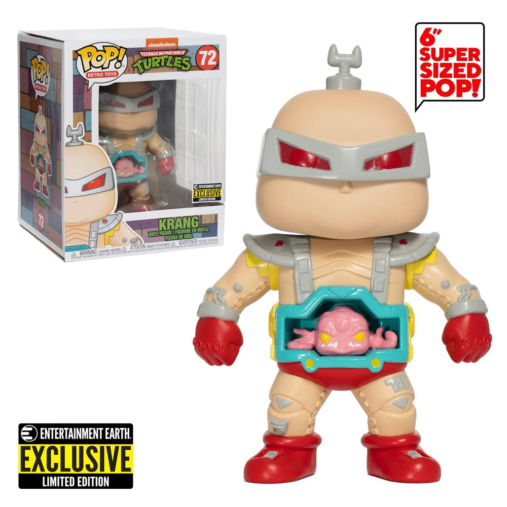 Funko POP! Teenage Mutant Ninja Turtles - Krang 6-Inch Vinyl Figure #72 Entertainment Earth Exclusive (ONLINE ORDER ONLY)