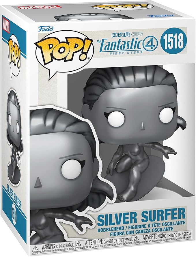 Funko POP! Marvel: Fantastic Four: First Steps - Silver Surfer (Online Order Only)