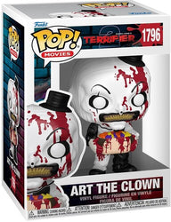 Terrifier - Art the Clown with Head Funko Pop! Movies (Online Order Only)