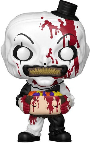 Terrifier - Art the Clown with Head Funko Pop! Movies (Online Order Only)