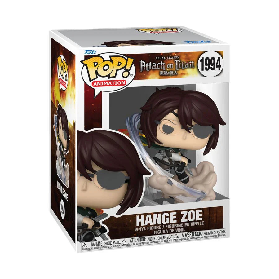 Funko POP! Premium Anime: Attack on Titan - Hange Zoe (Online Order Only)